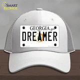 Dreamer Georgia Novelty License Plate Hat Mesh / White