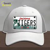 Tigers Louisiana Novelty License Plate Hat Mesh / White