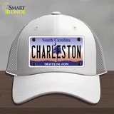 Charleston South Carolina Novelty License Plate Hat Mesh / White