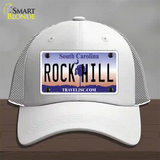 Rock Hill South Carolina Novelty License Plate Hat Mesh / White