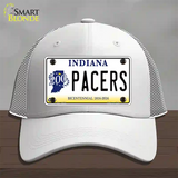 Pacers Indiana Novelty License Plate Hat Mesh / White