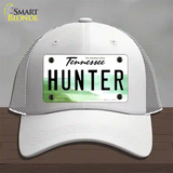 Hunter Tennessee Novelty License Plate Hat Mesh / White