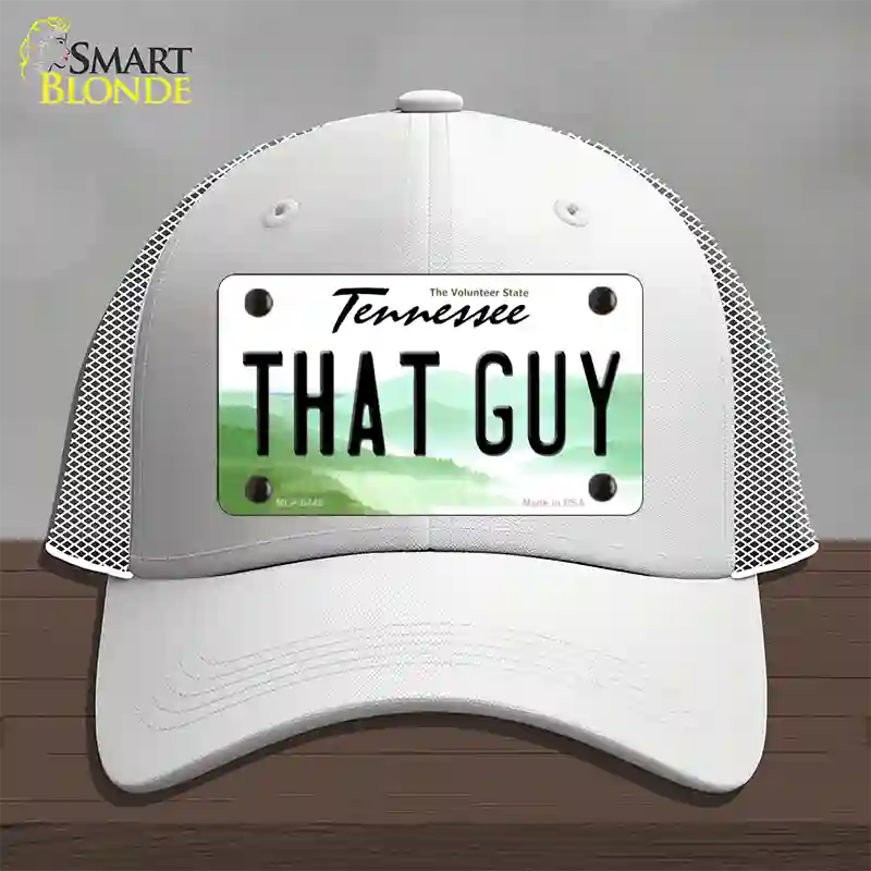 That Guy Tennessee Novelty License Plate Hat Mesh / White