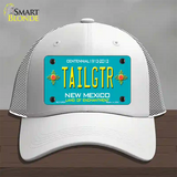 Tailgtr New Mexico Novelty License Plate Hat Mesh / White