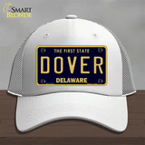 Dover Delaware Novelty License Plate Hat Mesh / White