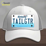 Tailgtr Kentucky Novelty License Plate Hat Mesh / White