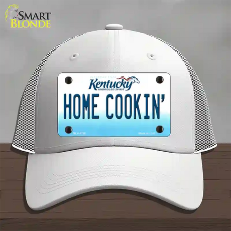 Home Cookin Kentucky Novelty License Plate Hat Mesh / White