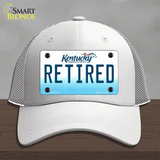 Retired Kentucky Novelty License Plate Hat Mesh / White