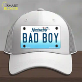 Bad Boy Kentucky Novelty License Plate Hat Mesh / White