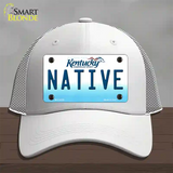 Native Kentucky Novelty License Plate Hat Mesh / White