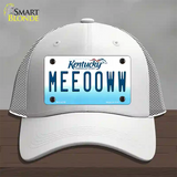 Meeooww Kentucky Novelty License Plate Hat Mesh / White