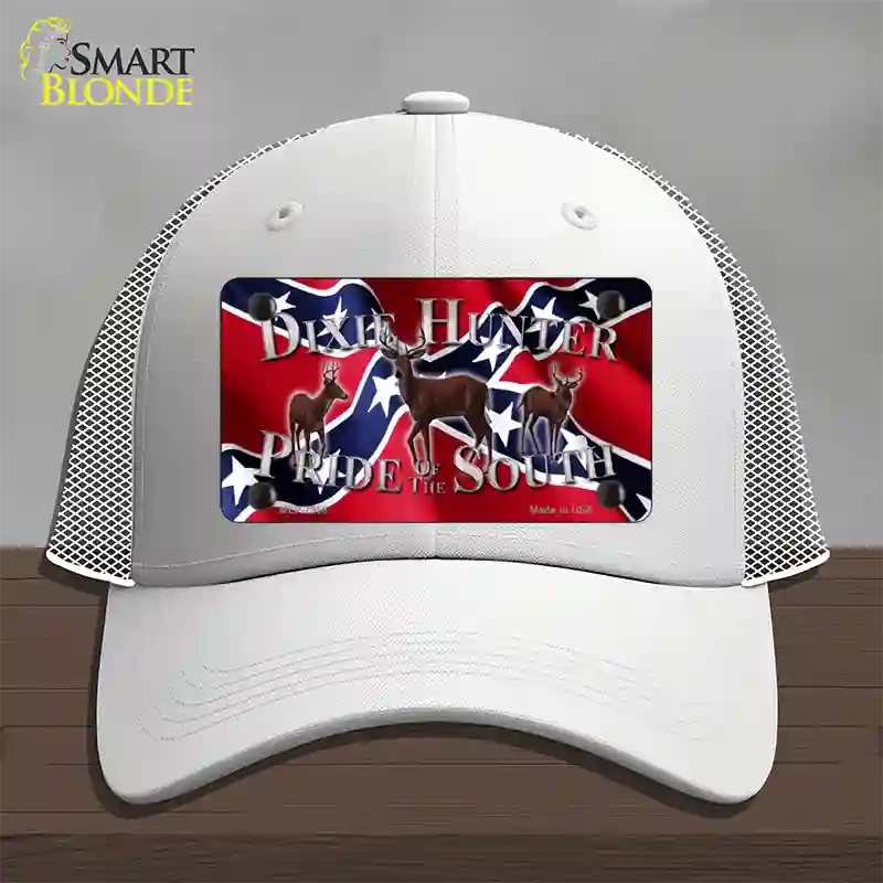 Pride Of The South Novelty License Plate Hat Mesh / White