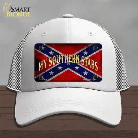 My Southern Stars Novelty License Plate Hat Mesh / White