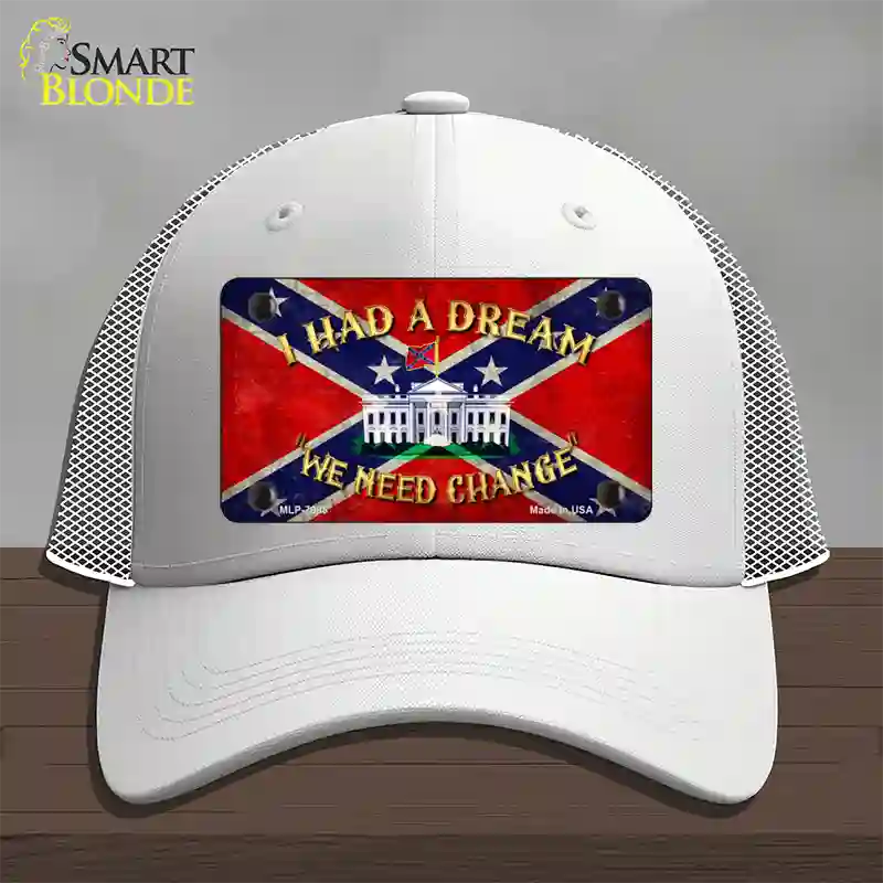 Had A Dream Novelty License Plate Hat Mesh / White