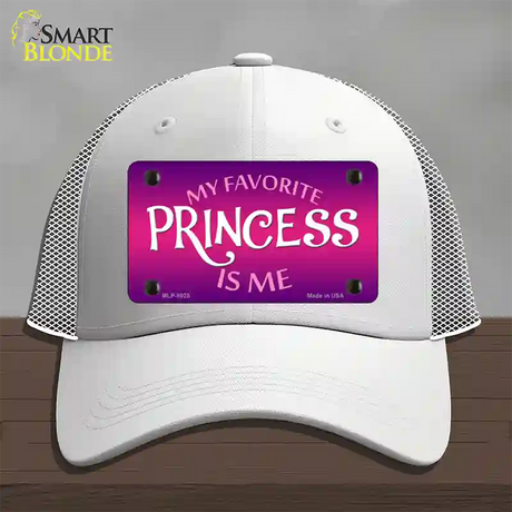 My Favorite Princess Is Me Novelty License Plate Hat Mesh / White