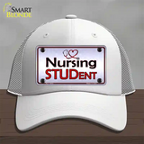 Nursing Student Novelty License Plate Hat Mesh / White