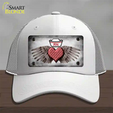 Love RN Novelty License Plate Hat Mesh / White