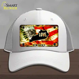 Kentucky Love Novelty License Plate Hat Mesh / White