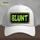 Blunt Novelty License Plate Hat Mesh / White