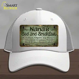 Nanas Bed And Breakfast Novelty License Plate Hat Mesh / White