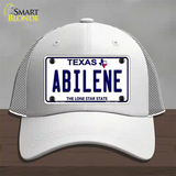 Abilene Texas Novelty License Plate Hat Mesh / White