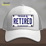 Retired Texas Novelty License Plate Hat Mesh / White