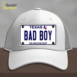 Bad Boy Texas Novelty License Plate Hat Mesh / White