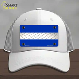 Emergency Medical Services Diamond Novelty License Plate Hat Mesh / White