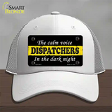 The Calm Voice Dispatchers Novelty License Plate Hat Mesh / White