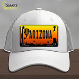 Balloon Arizona Scenic Novelty License Plate Hat Mesh / White