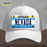 Nevada Nevada Novelty License Plate Hat Mesh / White