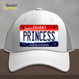 Princess Idaho Novelty License Plate Hat Mesh / White