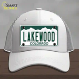 Lakewood Colorado Novelty License Plate Hat Mesh / White