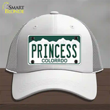 Princess Colorado Novelty License Plate Hat Mesh / White