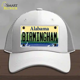 Birmingham Alabama Novelty License Plate Hat Mesh / White