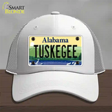 Tuskegee Alabama Novelty License Plate Hat Mesh / White