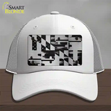 Maryland Carbon Fiber Novelty License Plate Hat Mesh / White