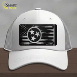 Tennessee Carbon Fiber Novelty License Plate Hat Mesh / White