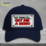 Get Me a Beer Novelty License Plate Hat Cotton / Navy