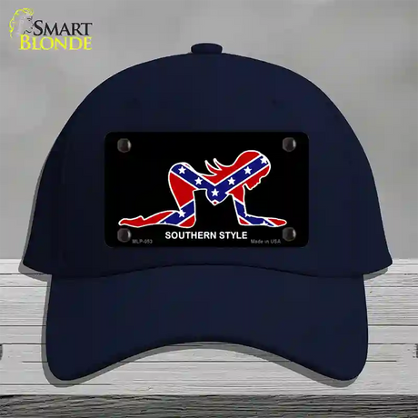 Southern Style Sexy Novelty License Plate Hat Cotton / Navy