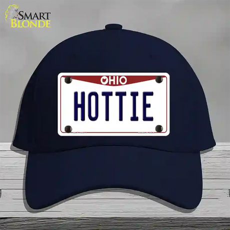 Hottie Ohio Novelty License Plate Hat Cotton / Navy