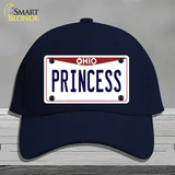 Princess Ohio Novelty License Plate Hat Cotton / Navy