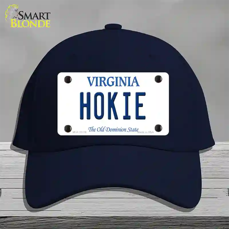 Hokie Virginia Novelty License Plate Hat Cotton / Navy