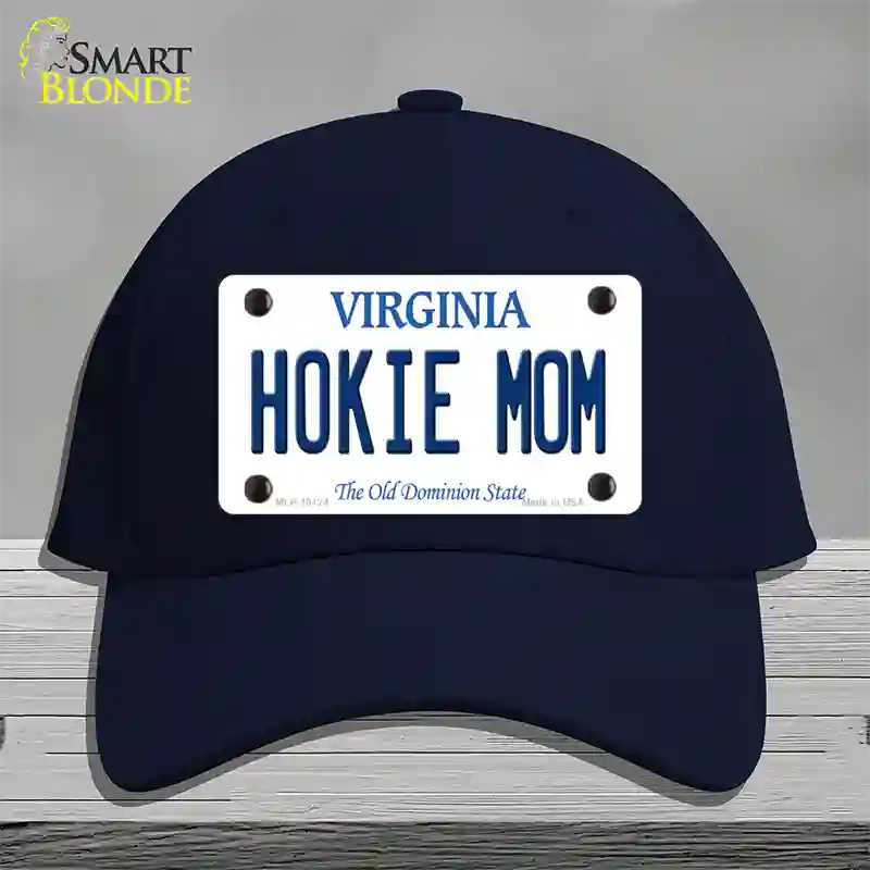 Hokie Mom Virginia Novelty License Plate Hat Cotton / Navy