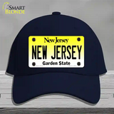 New Jersey Garden State Novelty License Plate Hat Cotton / Navy