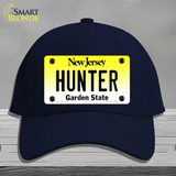 Hunter New Jersey Novelty License Plate Hat Cotton / Navy