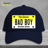 Bad Boy New Jersey Novelty License Plate Hat Cotton / Navy