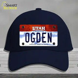 Ogden Utah Novelty License Plate Hat Cotton / Navy