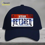 Retired Utah Novelty License Plate Hat Cotton / Navy