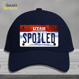 Spoiled Utah Novelty License Plate Hat Cotton / Navy